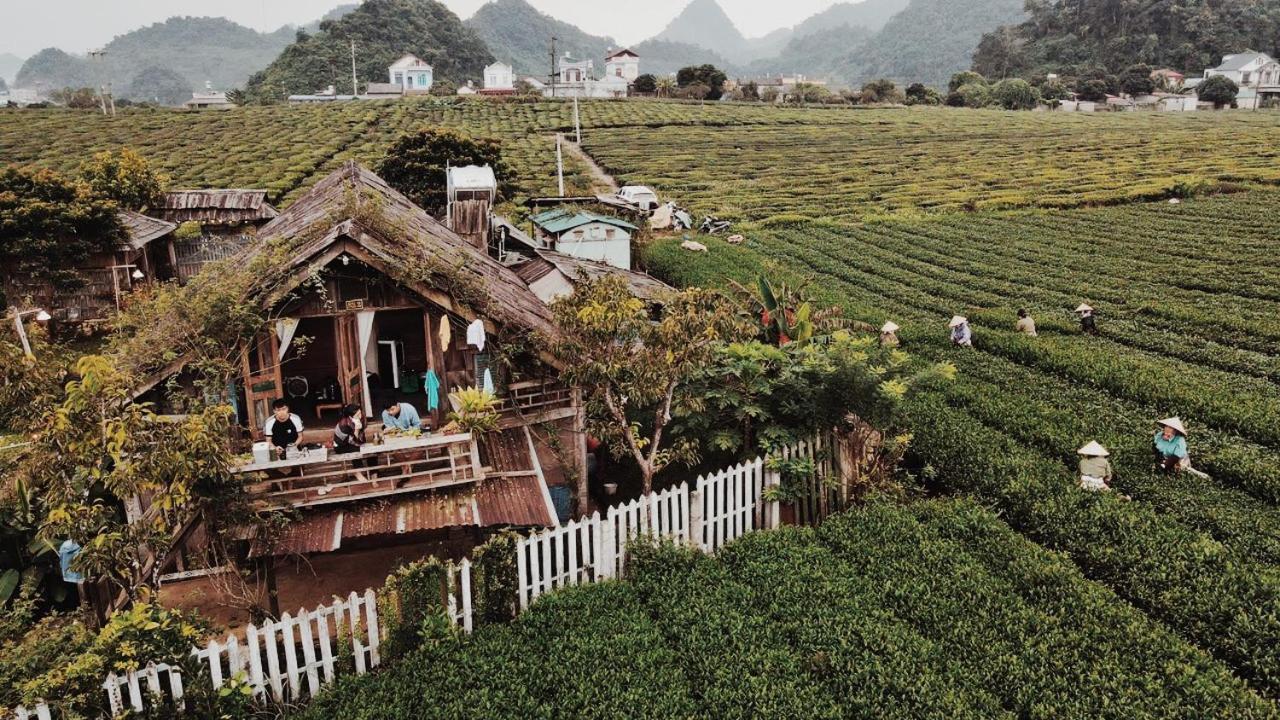 Tiem Ca Phe Mer Homestay & Coffee Moc Chau Buitenkant foto