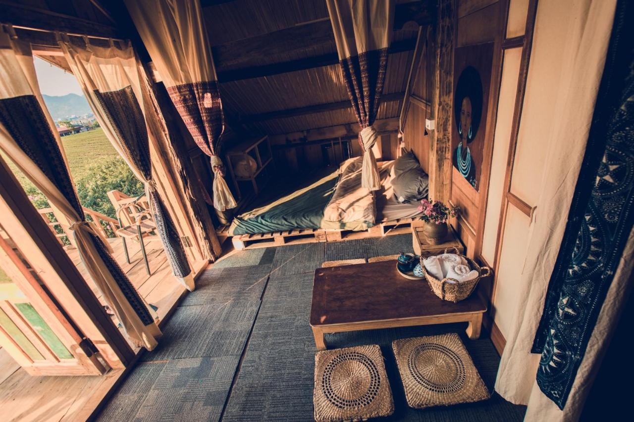 Tiem Ca Phe Mer Homestay & Coffee Moc Chau Buitenkant foto