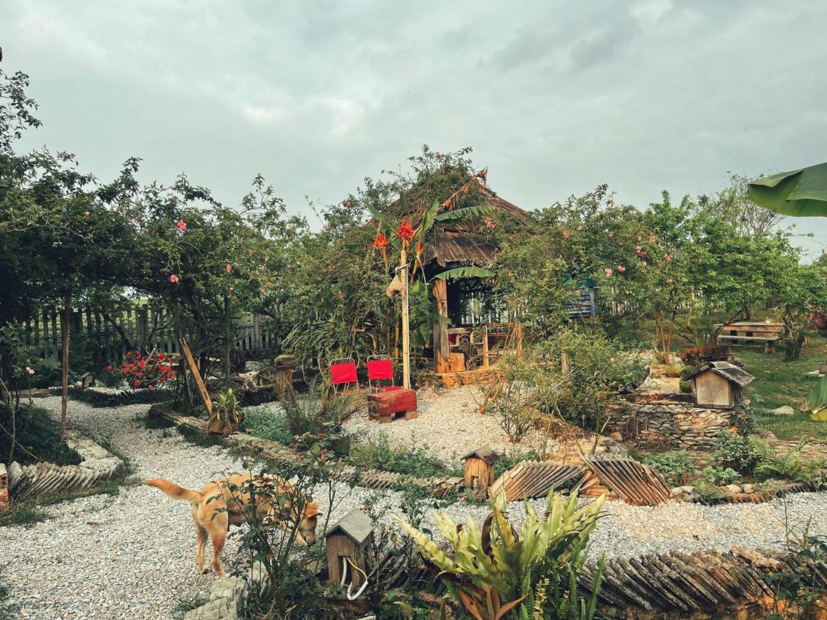 Tiem Ca Phe Mer Homestay & Coffee Moc Chau Buitenkant foto